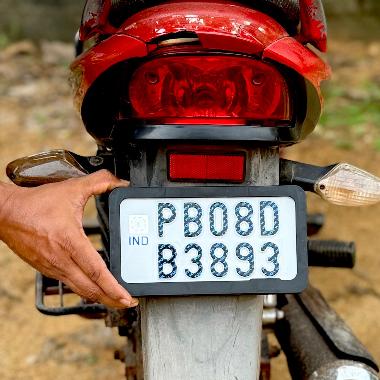 Bike Number Plates