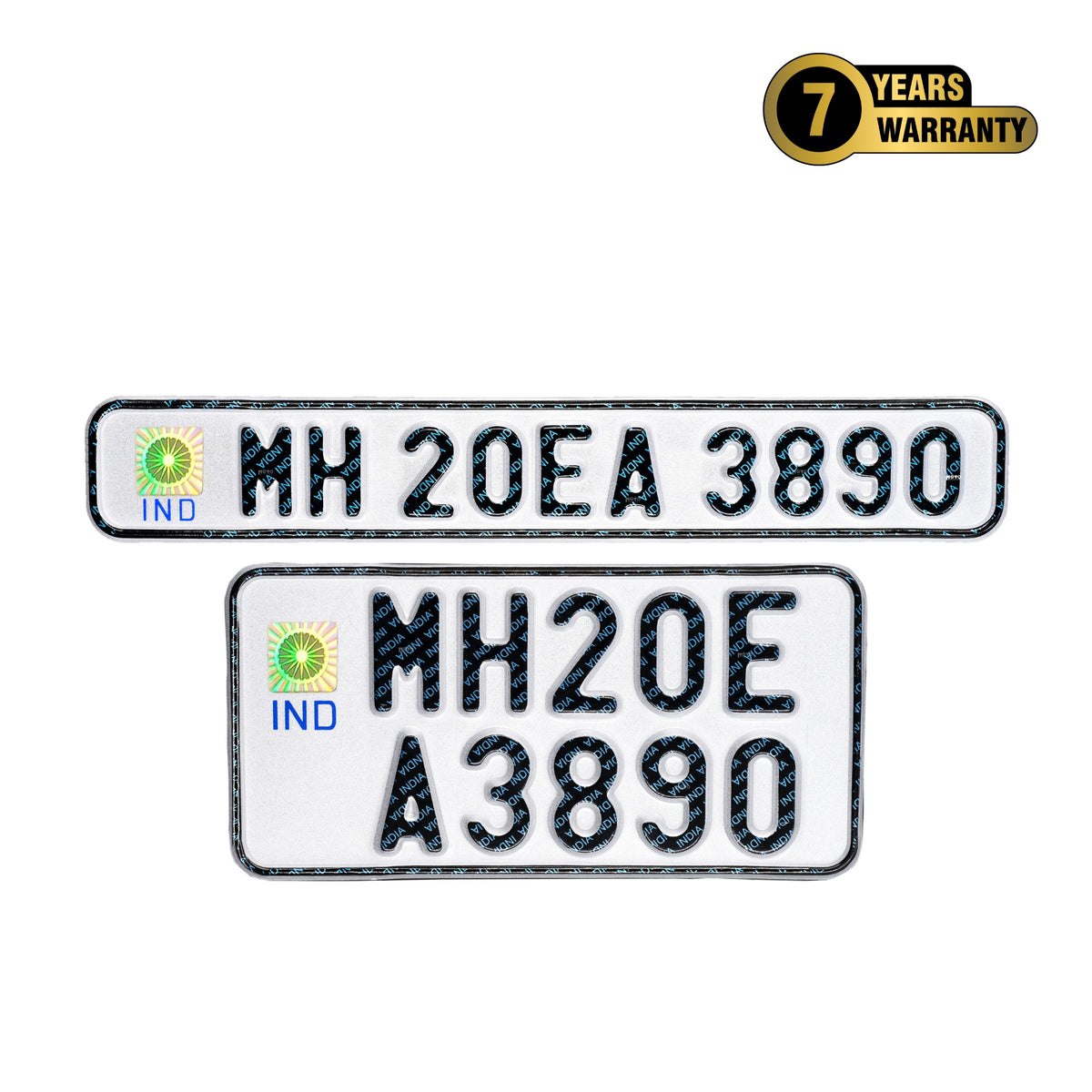 Bike Number Plates